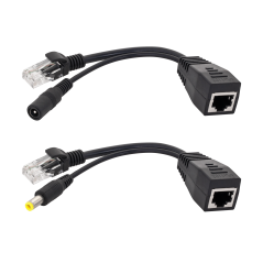 Adapter PoE - strömförsörjning via LAN för AP, ROUTER svart E4653