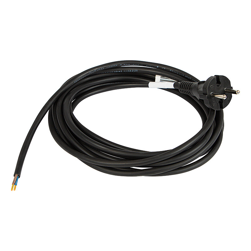 97-607- Anslutning s-8 5,0m 2x1 till elverktyg gummi