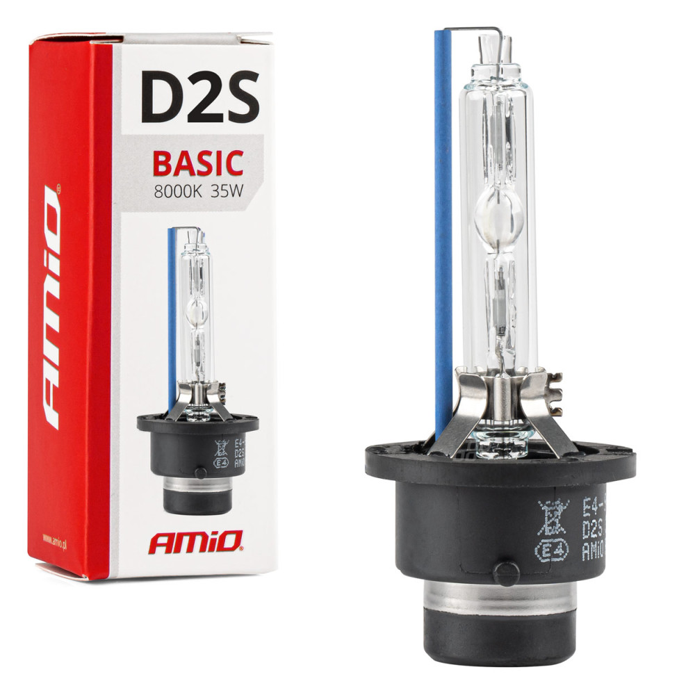Xenonlampa xenon D2S 8000K Amio Basic Amio-01321 Xenonlampa xenon D2S 8000K Amio Basic Amio-01321