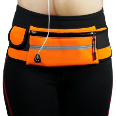 BQ12F Löparbälte midjeväska orange | HandlaSmidigt.se