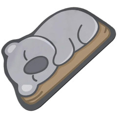 DA163A Snabbtorkande badmatta med koalatryck