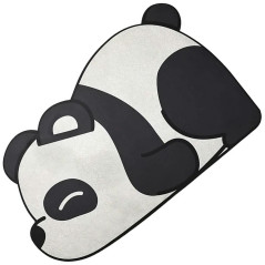 DA163B Snabbtorkande badmatta panda