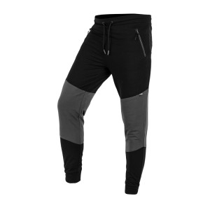 Träningsbyxor COMFORT, svart-grå, storlek XL