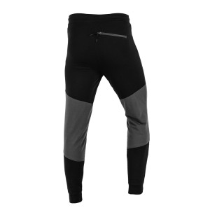 Spodnie dresowe COMFORT, czarno-szare, rozmiar XL