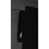 Spodnie dresowe COMFORT, szaro-czarne, rozmiar XL