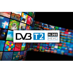 TV Kruger&Matz 32' HD DVB-T2 H.265 HEVC

(Note: The translation is in Swedish.)