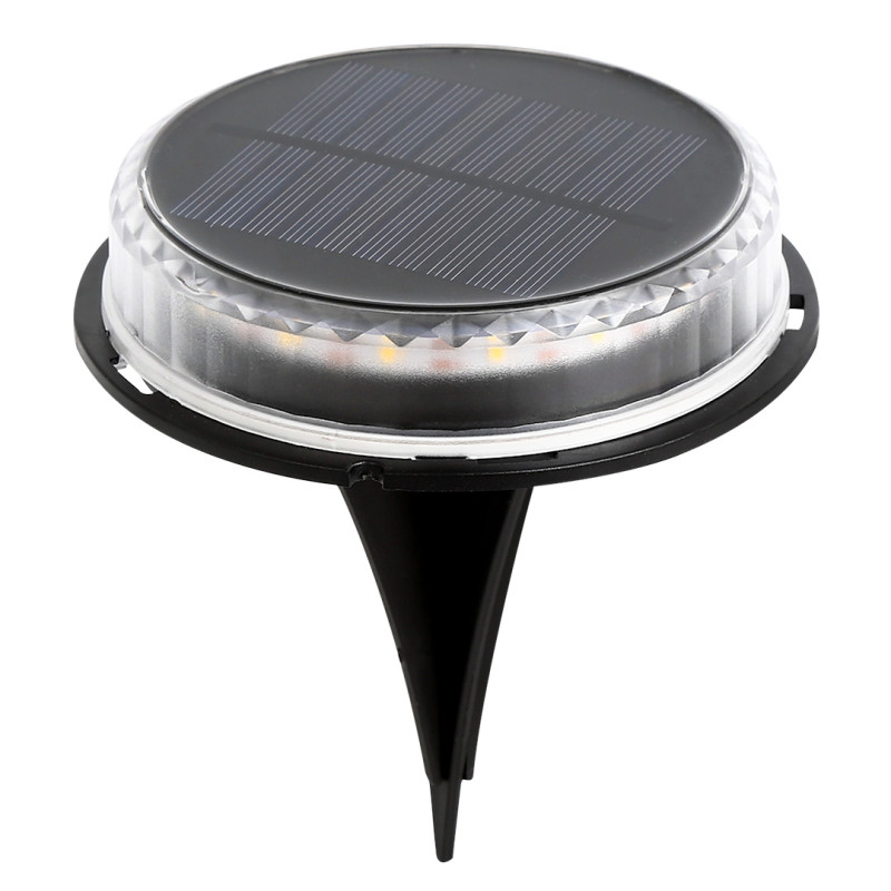 Solcellsdriven LED-trappbelysning