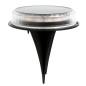 Solcellsdriven LED-trappbelysning