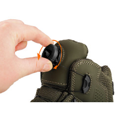 Arbetsskor O2 SR FO, länkband med vridknopp, storlek 39