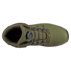 Arbetsskor O2 SR FO, länkband med vridknopp, storlek 42.