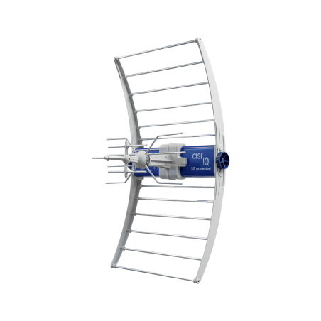 TV-antenn DVB-T/T2 ASR IQ 5G 700 SKYDDAD 2023 med strömförsörjning ZZA-7 från Telkom Telmor.