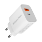 Nätadapter Kruger&Matz GaN med dubbla USB-portar med Power Delivery- och Quick Charge-funktioner
