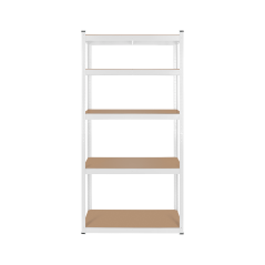 Hyllanhet för lagring i metall 180x90x40 vit Rebel