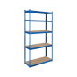 Hyllan för lagring av metall 180x90x40 blå Rebel