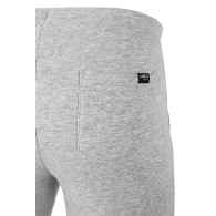 Spodnie dresowe COMFORT, szary melanż, rozmiar XL