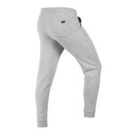 Spodnie dresowe COMFORT, szary melanż, rozmiar XXL