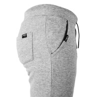 Spodnie dresowe COMFORT, szary melanż, rozmiar XXL