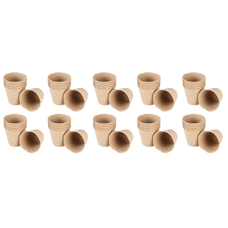 Torvplanter: 8 x 8 x 7,8 cm, 60 stycken