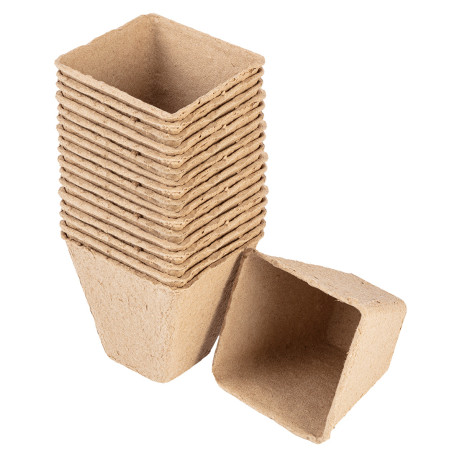 Torvplanter: 8 x 8 x 7,8 cm, 18 stycken | HandlaSmidigt.se