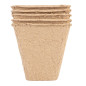 Torvplanter: 8 x 8 x 7,8 cm, 18 stycken