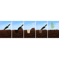 Torvplanter: 8 x 8 x 7,8 cm, 18 stycken | HandlaSmidigt.se