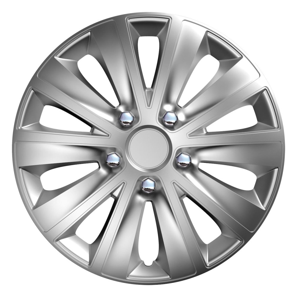 Hjulkapsel silver Rapid NC 16 tum