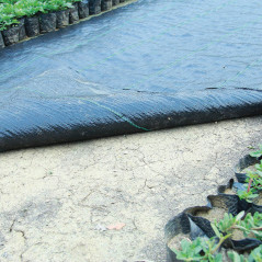 Agrotextil svart, 1 x 5 m, 100 g/m2 GR1016 | HandlaSmidigt.se