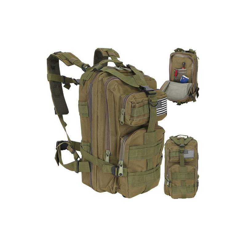 Ryggsäck grön liten 23243