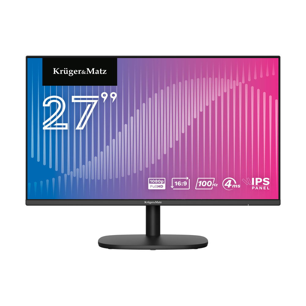 Monitor Kruger&Matz 27' 100Hz

Skärm Kruger&Matz 27' 100Hz
