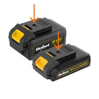 Batteriladdare 20V 2A/4A Rebel Tools