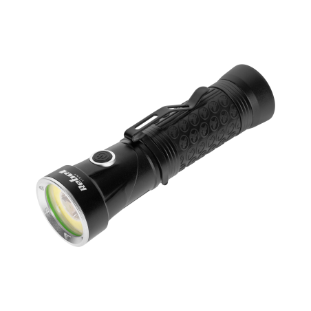 LED-ficklampa med rörligt huvud Rebel