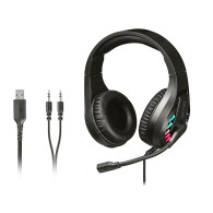 Hörlurar A4TECH Bloody G230p USB+AUX3.5-4P Svart