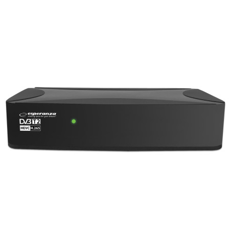 EV108R Esperanza tuner/decoder för digital-tv dvb-t2 h.265/hevc ev108r | HandlaSmidigt.se