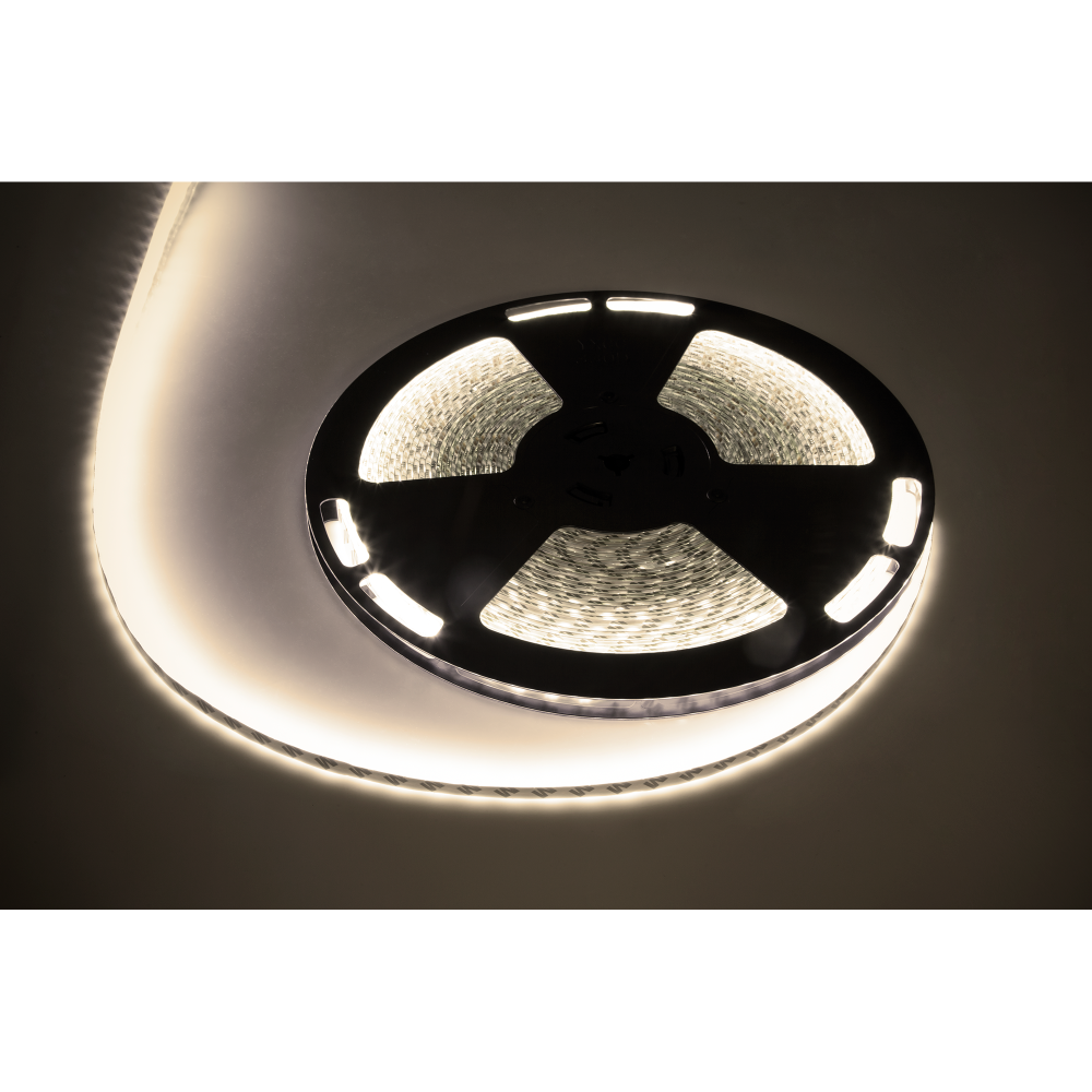 LED-ljussträng 25m Rebel 300x5050 SMD, neutral vattentät, 12V