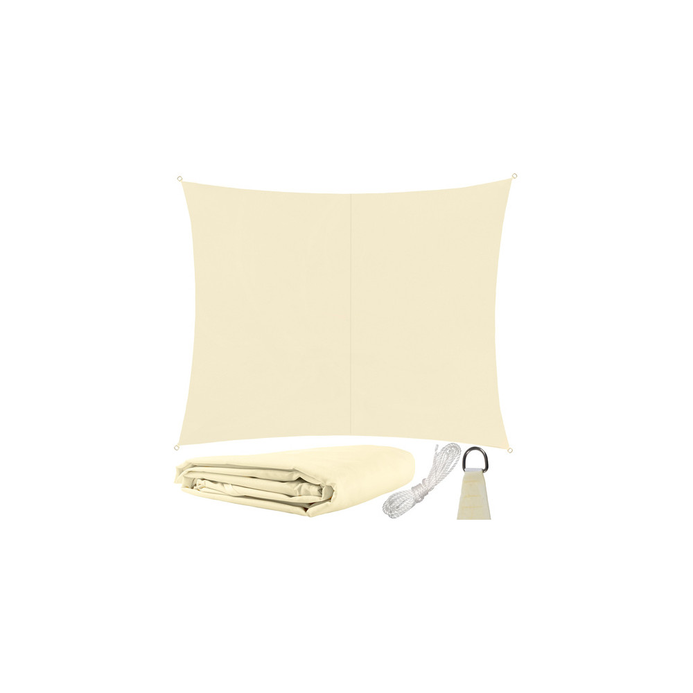 Solsegel 3x2m - beige Gardlov 23163