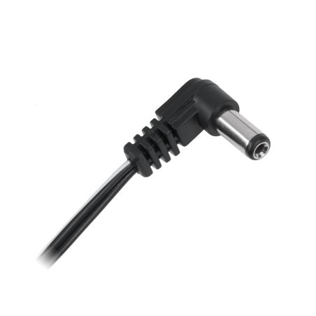 Kontakt kabel vinklad 2,5x5,5 mm