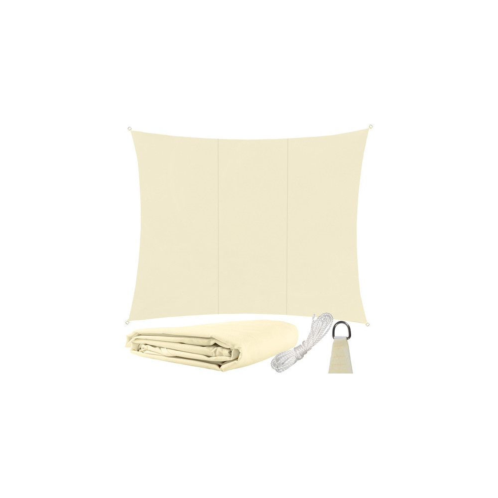 Solsegel 4x3m - beige Gardlov 23144