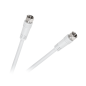 Kabel hane F - hane F 1,8m vit
