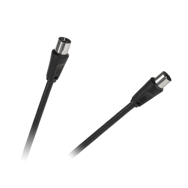 Kabel TV - VIDEO svart 1,8m