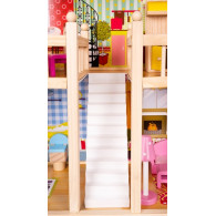 Domek drewniany dla lalek - willa D11252