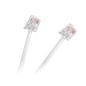 Telefonkabel vit-till-vit 7,0m