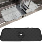DA24A Silikonmatta avrinningsbräda för diskho svart