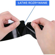 DA3A Taśma naprawcza czarna zbrojona
