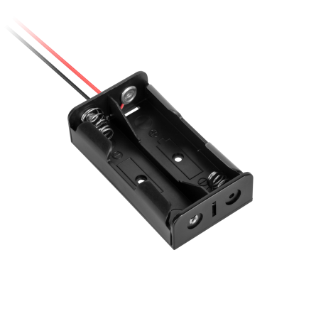 Batterilåda för 2x18650.