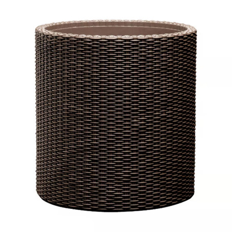 Rund kruka CYLINDER PLANTER M whiskey brown