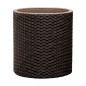 Rund kruka CYLINDER PLANTER M whiskey brown
