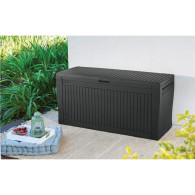 Trädgårdsbox COMFY STORAGE BOX 270 L grafit
