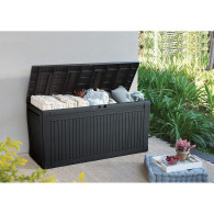 Trädgårdsbox COMFY STORAGE BOX 270 L grafit