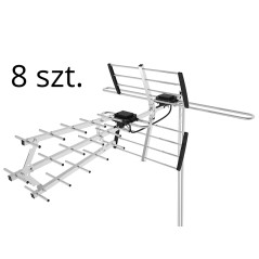 21-053- Antenn DVB-T atd27s VHF/UHF mux8 riktad passiv 8-pack | HandlaSmidigt.se