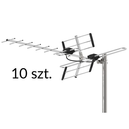 21-054- Antenn DVB-T atd31s VHF/UHF mux8 riktad passiv 10-pack | HandlaSmidigt.se
